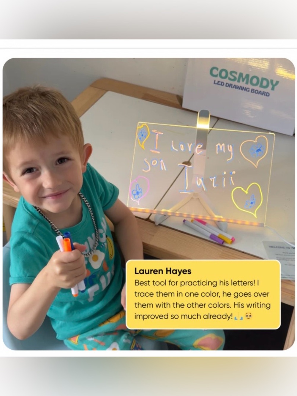 Cosmody LED Drawing Board - Picture 3 of 7